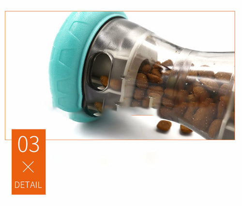 Juguete dispensador de comida para perros – Pelota interactiva mordedora