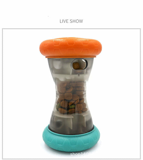 Juguete dispensador de comida para perros – Pelota interactiva mordedora