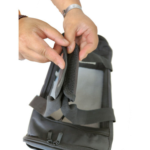 Mochila transportadora para mascotas